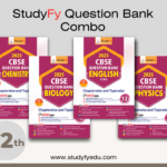 StudyFy CBSE Question Bank Class 12 Bundles (Set of 4 ) - Physics, Chemistry, Biology and English