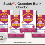 StudyFy CBSE Question Bank Class 12 Bundles (Set of 4 ) - Physics, Chemistry, Mathematics and English