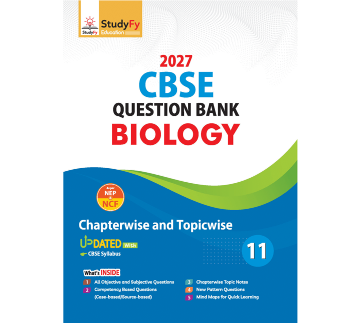 Biology Question Bank for Exam 2025 – Class 11 - Studyfy Education ...