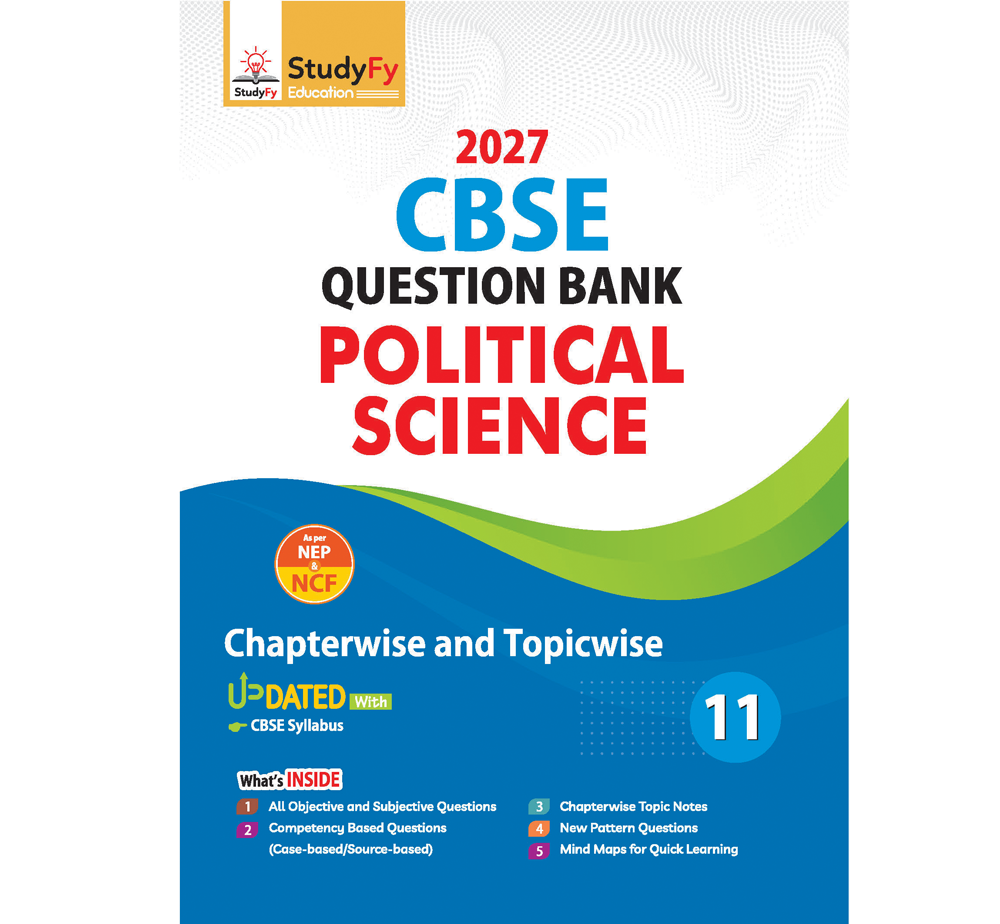 Pol-11 Poltical Science Question Bank For Exam 2025 - Class 11 - Image 1