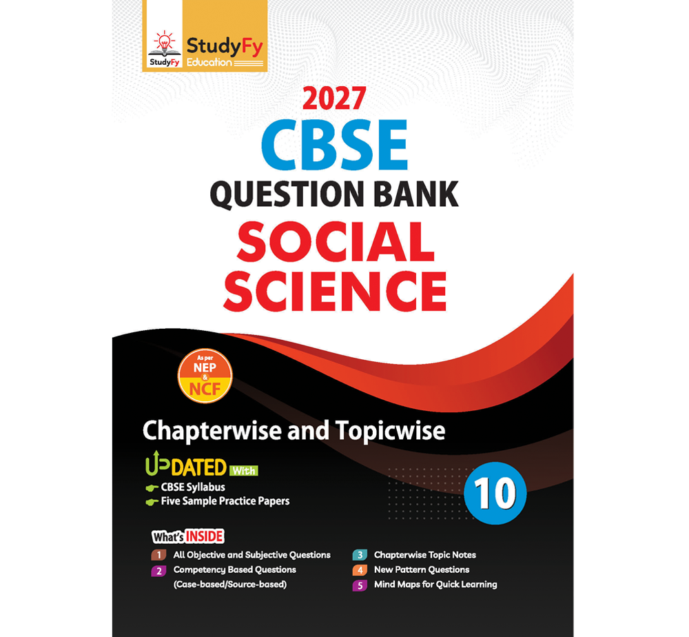 SS-10 Social Science Question Bank for Exam 2025 - Class 10 - Image 1