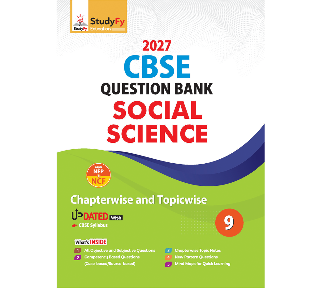 SS-9 Social Science Question Bank for Exam 2025 - Class 9 - Image 1